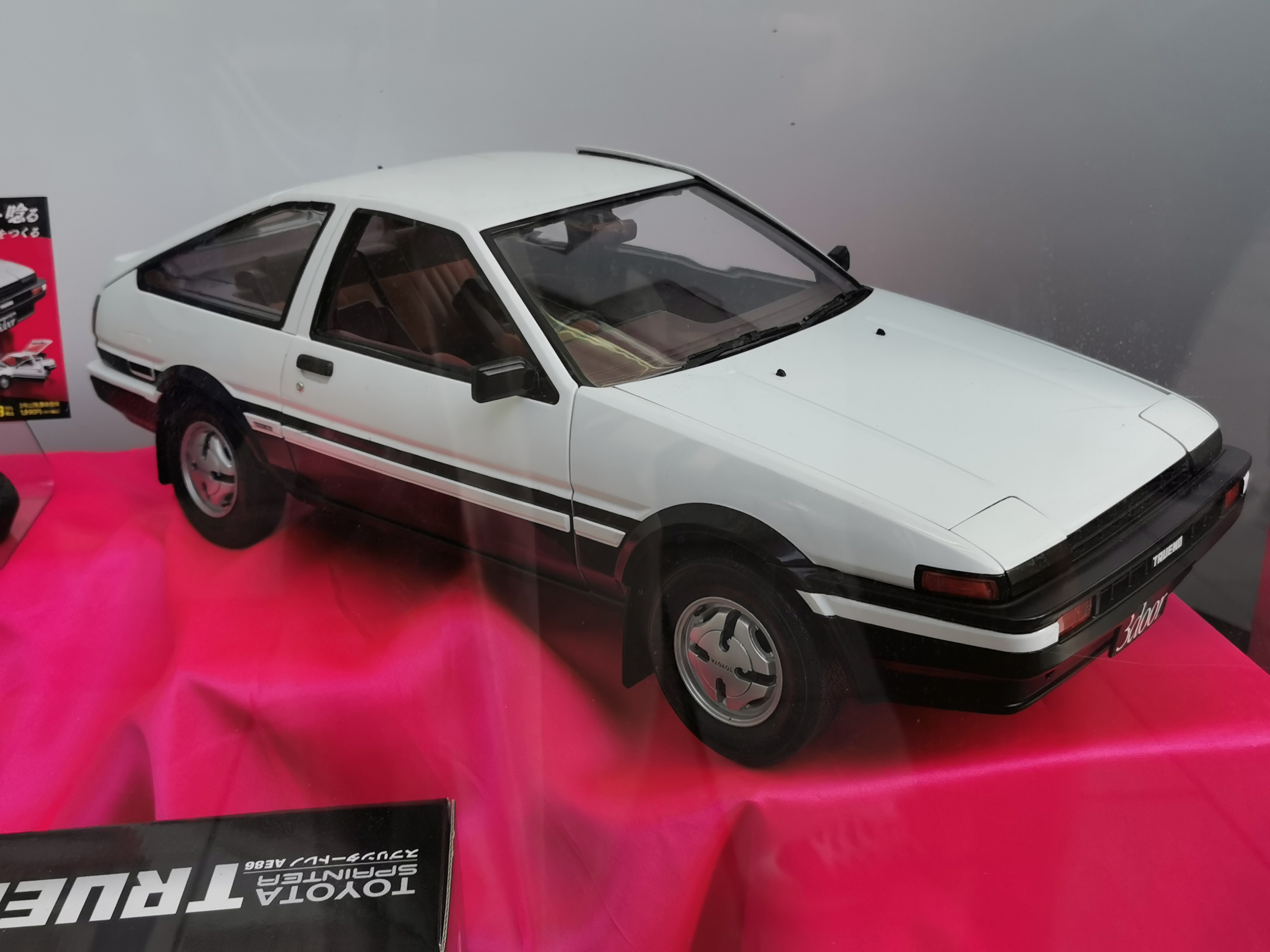 In Japan, you can Buy This 1/8 Scale AE86 Model Car Kit