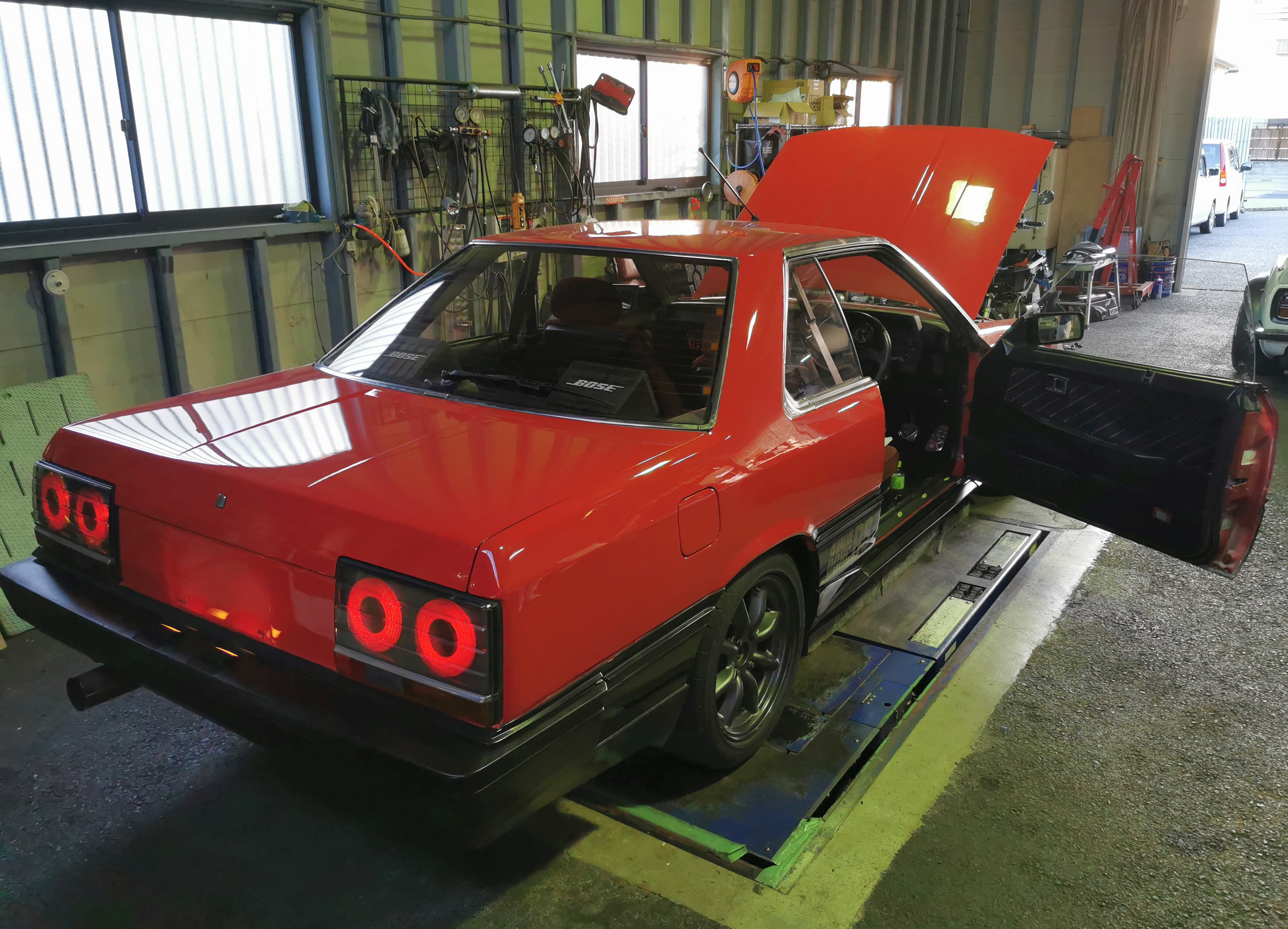 Typical Rust Spots of a Nissan Skyline DR30 “Tekkamen”
